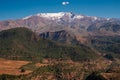 Morocco The High Atlas Mountain range view Royalty Free Stock Photo