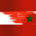 Morocco Independence Day patristic Poster