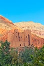 Morocco, Kasbah Royalty Free Stock Photo