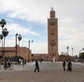Morocco. Koutoubia mosque in Marrakech