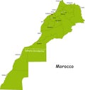 Morocco map