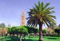 Morocco, Marrakech: the Koutoubia Royalty Free Stock Photo