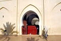 Morocco, Marrakesh: Going to the prayer Royalty Free Stock Photo