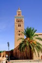 Morocco, Marrakesh: the Koutoubia Royalty Free Stock Photo