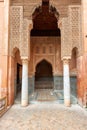 Morocco Marrakesh. Saadian tombs. Royal necropolis