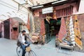 Morocco Marrakesh. A shop in the souk