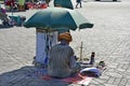 Morocco, Marrakesh, street vendor