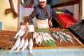 Morocco Meknes. The fishmonger
