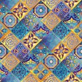 Morocco mosaic design. Abstract background