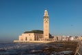 Morocco hassan II mosque Royalty Free Stock Photo