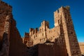 Morocco. The old ruined kasbah of Tamdaght