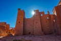 Morocco. The old ruined kasbah of Tamdaght