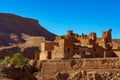 Morocco. The old ruined kasbah of Tamdaght