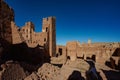 Morocco. The old ruined kasbah of Tamdaght