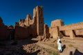 Morocco. The old ruined kasbah of Tamdaght
