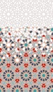 Morocco pattern,tile repeating vector border.