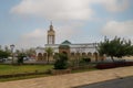 Morocco, Rabat - aerial view of the Royal Mosque. Royalty Free Stock Photo