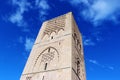 Morocco,Rabat. The Hassan Tower opposite the Mausoleum of King Mohamed V Royalty Free Stock Photo