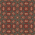 Morocco Red Seamless Pattern