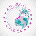 Morocco round logo.