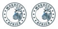 Morocco round logos.