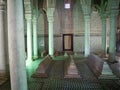 Morocco the Saadian tombs in Marrakech