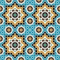 Morocco Seamless Pattern. Royalty Free Stock Photo