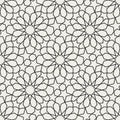 Morocco seamless pattern. Repeating marocco grid. Arabic background. Repeated simple moroccan mosaic motive. Islamic texture Royalty Free Stock Photo