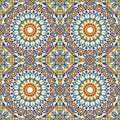 Morocco Seamless Pattern. Royalty Free Stock Photo