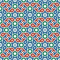 Morocco Seamless Pattern. Traditional Arabic Islamic Background. Royalty Free Stock Photo