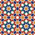 Morocco Seamless Pattern. Traditional Arabic Islamic Background.