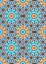 Morocco Seamless Pattern. Royalty Free Stock Photo