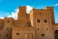 Morocco. Skoura. Kasba Amridil. 19th century, built for M\'hamed Ben Brahim Nasiri. Ouarzazate Province Royalty Free Stock Photo