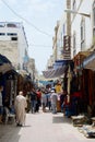 Morocco Street Scene Royalty Free Stock Photo