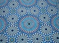 Morocco-style pattern on pavilion ceiling at international botanical garden in Chiangmai, Thailand