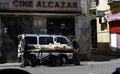 On the streets of Tangier.