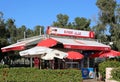 Moroccon Kiosk sells Coffee,beer,ice cream and Coca Cola Royalty Free Stock Photo