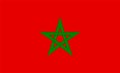 Moroco Flag Design Vector Royalty Free Stock Photo