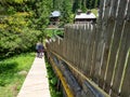 Ialomita Cave Monastery, Romania Royalty Free Stock Photo