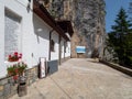 Ialomita Cave Monastery, Romania Royalty Free Stock Photo