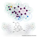 Morphine molecule structure
