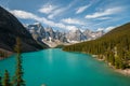 Morraine Lake Royalty Free Stock Photo