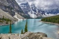 Morraine lake Yoho National Park British Columbia Canada Royalty Free Stock Photo