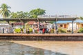 MORRELGANJ, BANGLADESH - NOVEMBER 19, 2016: Morrelganj village Launch Ghat pier , Banglade