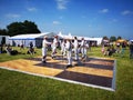 Morris Dancers at English Country Fair