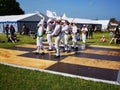 Morris Dancers at Country Fair/Gate to Southwell Music Festival, Southwell, Nottinghamshire, England in June 2018