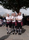 Morris Dancers perform at the Southbank