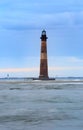 Morris Island Lighthouse Folly Beach South Carolina Royalty Free Stock Photo