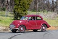 1950 Morris Lolite Minor Saloon driving on country road