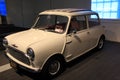 1960 Morris Mini-Minor/850 on display,Saratoga Automobile Museum,New York,2015 Royalty Free Stock Photo